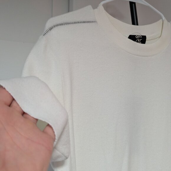 Thom Krom Small White TS LS NWT - Picture 2 of 4